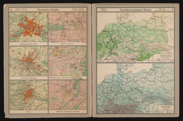 Deutsche Stadte / Grossdeutschland: Klima