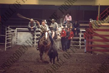 Barry Burk Calf Roping