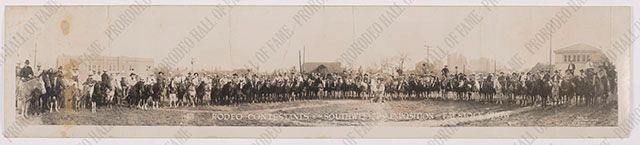 1937 Rodeo Contestants of the Southwestern Exposition and Fat Stock Show