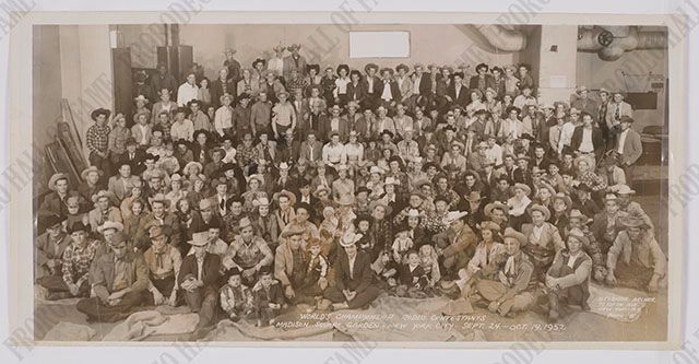 1952 World's Championship Rodeo Contestants