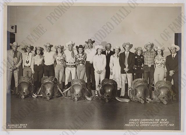 Cowboy Champions for 1952