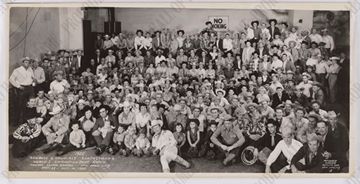 1955 Cowboys and Cowgirls Contestants World's Championship Rodeo