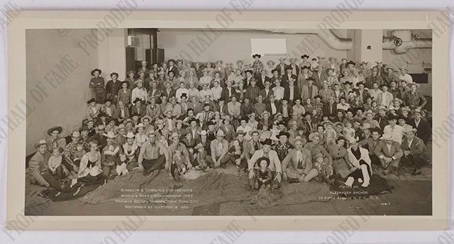 1953 Cowboys and Cowgirls Contestants