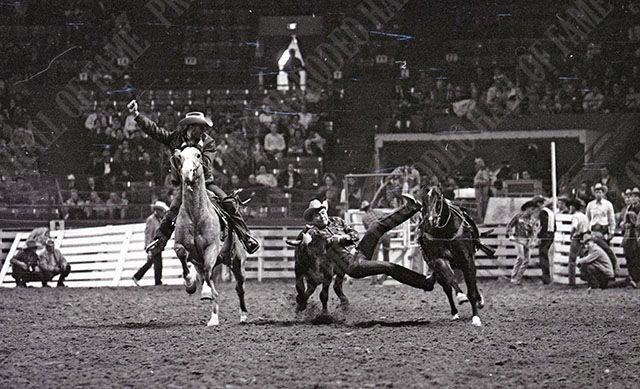 Ted Smalley Steer Wrestling