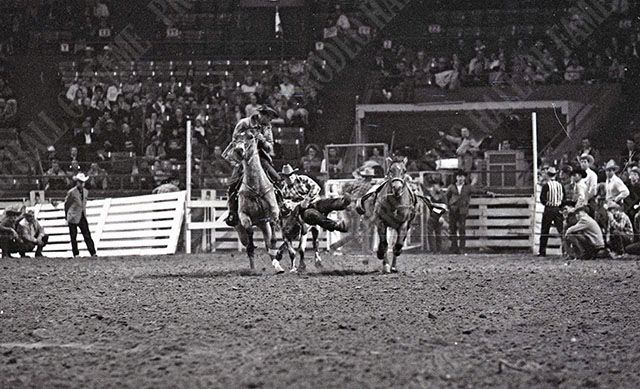 Lloyd Cecil Steer Wrestling