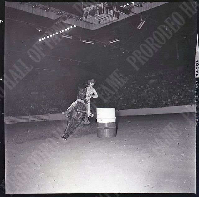 Gloria Strickland Barrel Racing