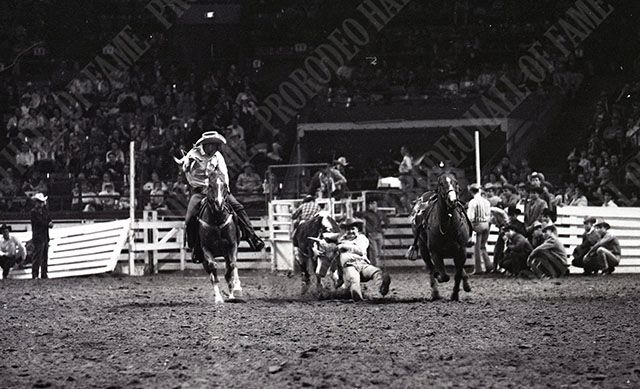 George Knabe Steer Wrestling