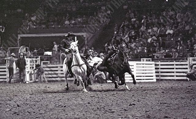 Walt Linderman Steer Wrestling