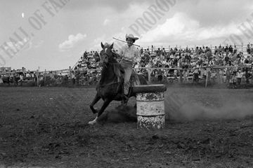 Bessie McCarley Barrel Racing