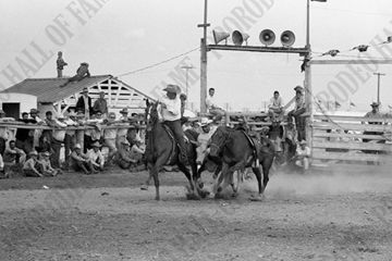 Roy Hubbard Steer Wrestling