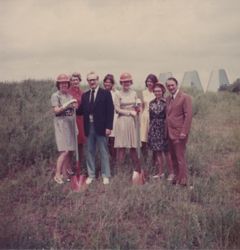 Founders Road Groundbreaking Photograph, Color, June 3, 1973