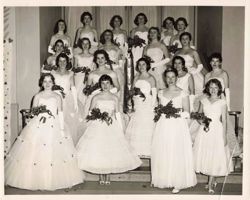 Beta Delta (College of William & Mary) Pledge Formal, 1959, photograph