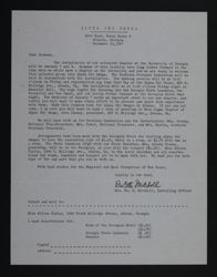 Deette Mitchell to Alumnae of Alpha Chi Omega Letter, December 30, 1937