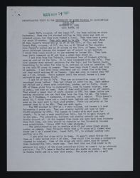 Investigative Visit to the University of North Florida Report, November 6, 1986