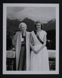 Olive Clark and Jean Sorenson at Convention Photograph, July 1953