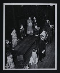 Founding Pageant Cast Taking Curtain Call at Convention Photograph, June 29, 1960