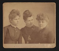 Ryan, Burnett and Deniston Cabinet Card, April 1886