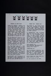 Gamma Chi Property Management Team Newsletter, January 27, 1988