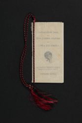 Beta Lambda Chapter Installation Ball Dance Card, October 31, 1930