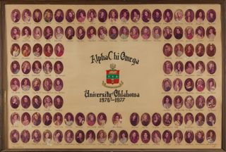 Psi Chapter Composite Photograph, 1976-1977
