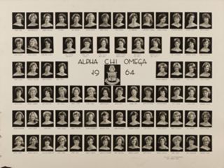 Theta Chapter Composite Photograph, 1964