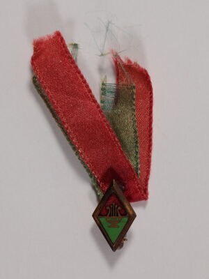 New Member Pin with Ribbon, 1900