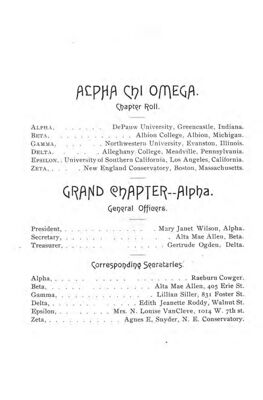 The Lyre of Alpha Chi Omega, Vol. 2, No. 2, June 1897