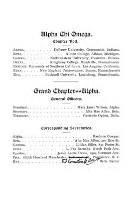 The Lyre of Alpha Chi Omega, Vol. 3, No. 2, June 1898