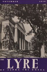 The Lyre of Alpha Chi Omega, Vol. 50, No. 1, November 1946