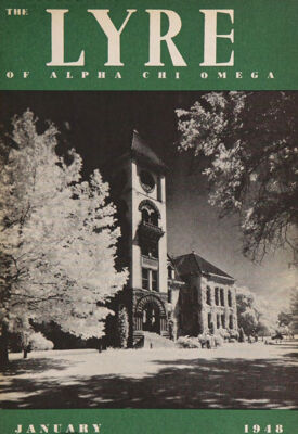 The Lyre of Alpha Chi Omega, Vol. 51, No. 2, January 1948