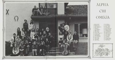 Gamma Delta Chapter Photograph, c. 1972
