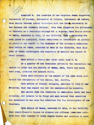 Grand Chapter Convention Minutes, 1904