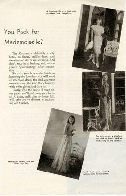 What To Wear to Convention, Lyre article, 1947