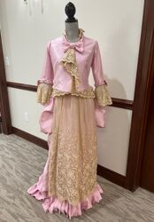 Reproduction of dress belonging to Founder Olive Burnett Clark