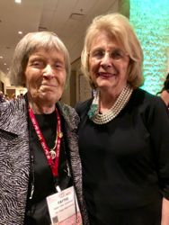 Faythe Vorderstrasse and Karen Miley at National Convention, 2018