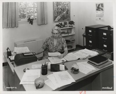 Elinor Howe, Washington Boulevard headquarters photograph, 1960s