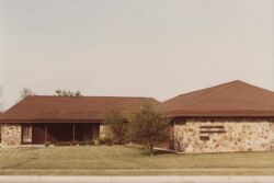 Exterior of Founders Road Headquarters, Color, 1970s
