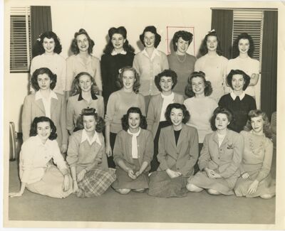 Alpha Psi (UCLA) Pledge Class of 1943 Photograph