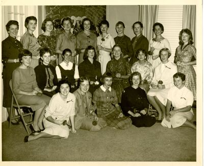 1958 Pledge Class, Beta Delta (College of William and Mary) Photograph 