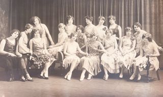 Alpha Pi Chapter Members Photograph, 1929, the University of North Dakota