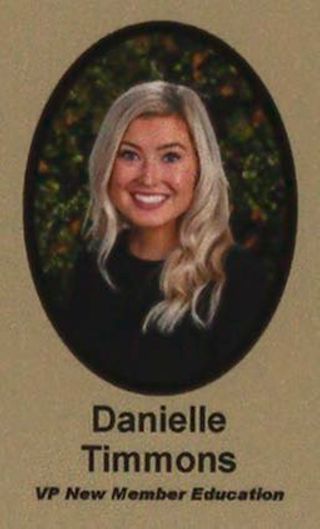 Psi Chapter Composite Detail, Danielle Timmons, 2020-2021