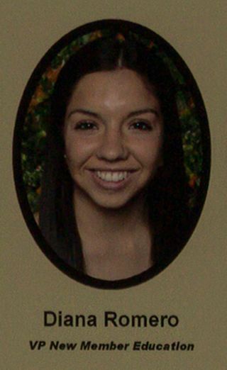 Psi Chapter Composite Detail, Diana Romero, 2015-2016