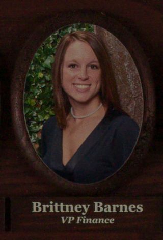 Psi Chapter Composite Detail, Brittney Barnes, 2006-2007