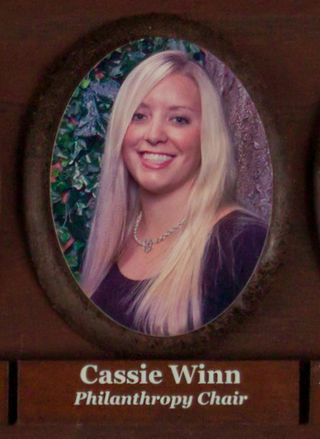 Psi Chapter Composite Detail, Cassie Winn, 2005-2006