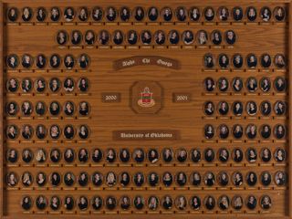 Psi Chapter Composite Photograph, 2000-2001