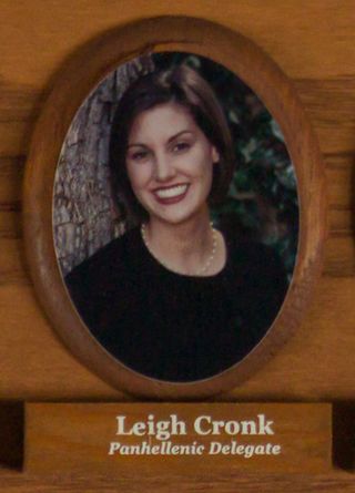 Psi Chapter Composite Detail, Leigh Cronk, 2000-2001