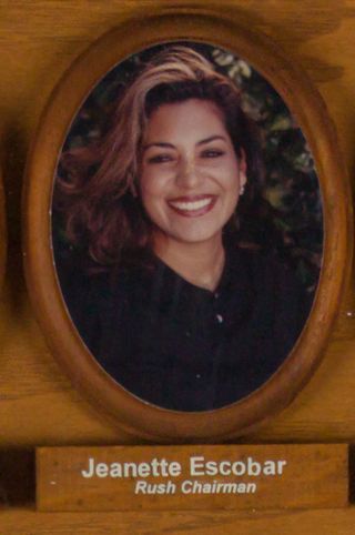 Psi Chapter Composite Detail, Jeanette Escobar, 1997-1998