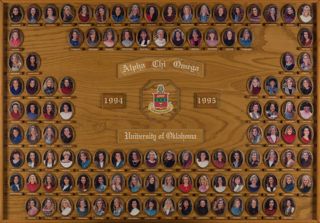 Psi Chapter Composite Photograph, 1994-1995