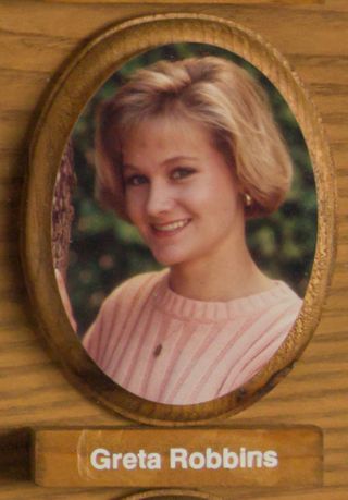 Psi Chapter Composite Detail, Greta Robbins, 1990-1991