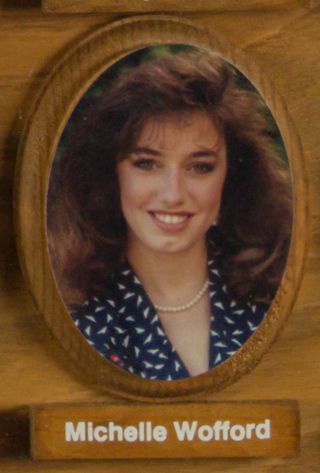 Psi Chapter Composite Detail, Michelle Wofford, 1990-1991